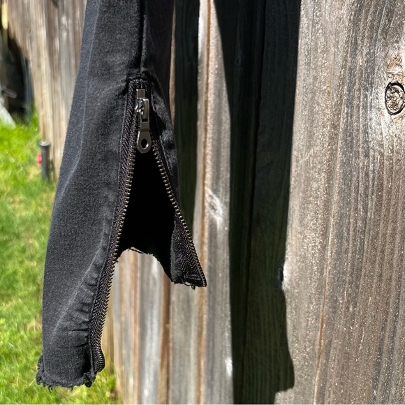 Democracy Ab technology black distressed skinny jeans size 6 - Picture 16 of 16